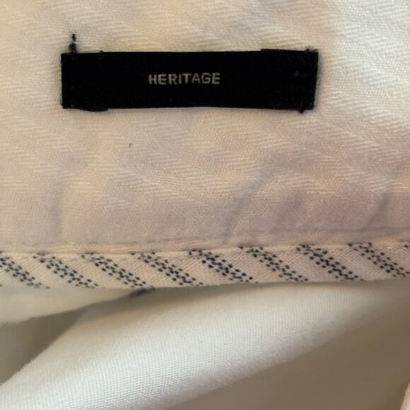 Talbots Heritage Chino  Pants Size 14 Stretch Embroidered Dachshund Dogs - Picture 6 of 13